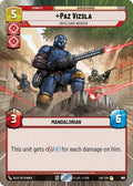 Paz Vizsla (893) - Unyielding Warrior (Hyperspace Foil) (893) [Legends of the Force]