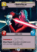 Darth Malak (974) - Covetous Apprentice (Hyperspace Foil) (974) [Legends of the Force]