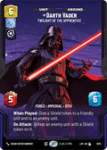 Darth Vader (1070) - Twilight of the Apprentice (Prestige Foil) (1070) [Legends of the Force]
