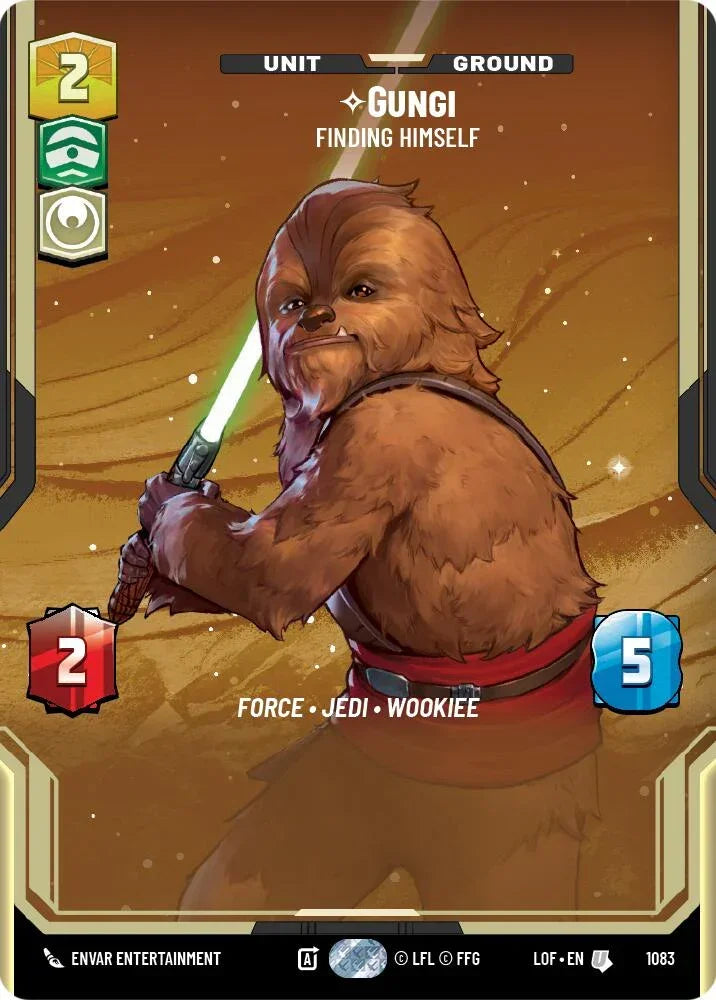 Gungi (1083) - Finding Himself (Prestige Foil) (1083) [Legends of the Force]