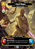 Mace Windu (1102) - Leaping into Action (Prestige Foil) (1102) [Legends of the Force]