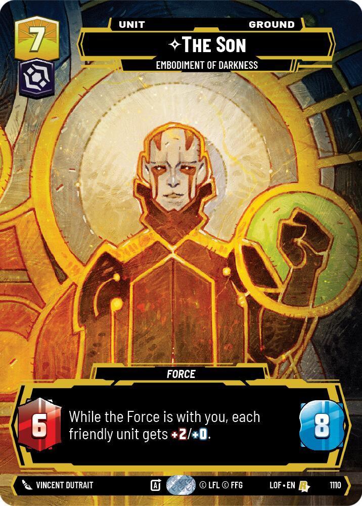 The Son (1110) - Embodiment of Darkness (Prestige Foil) (1110) [Legends of the Force]