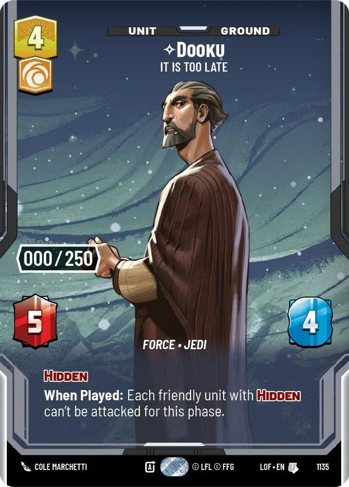 Dooku (1135) - It Is Too Late (Serialized) (1135) [Legends of the Force]