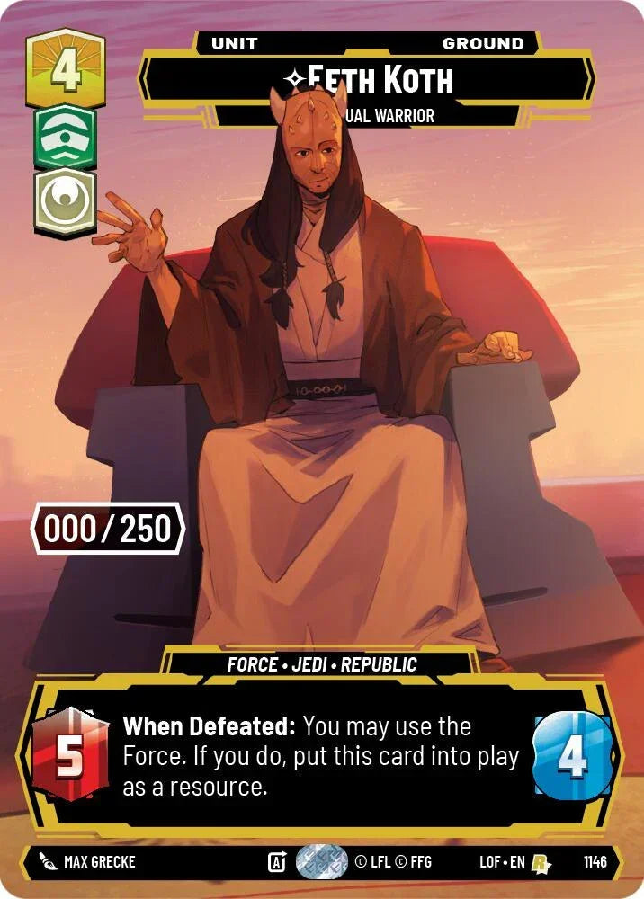Eeth Koth (1146) - Spiritual Warrior (Serialized) (1146) [Legends of the Force]