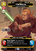 Cin Drallig (1151) - Esteemed Blademaster (Serialized) (1151) [Legends of the Force]