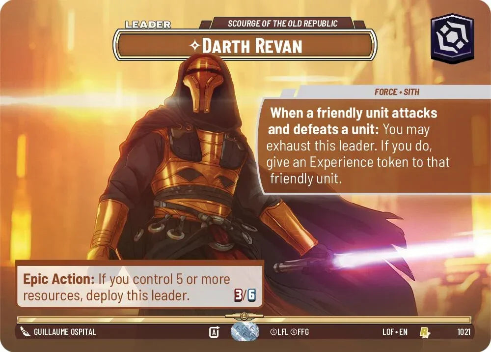 Darth Revan (1021) - Scourge of the Old Republic (Showcase) (1021) [Legends of the Force]