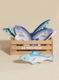 Market Fish Wooden Play Market Crate