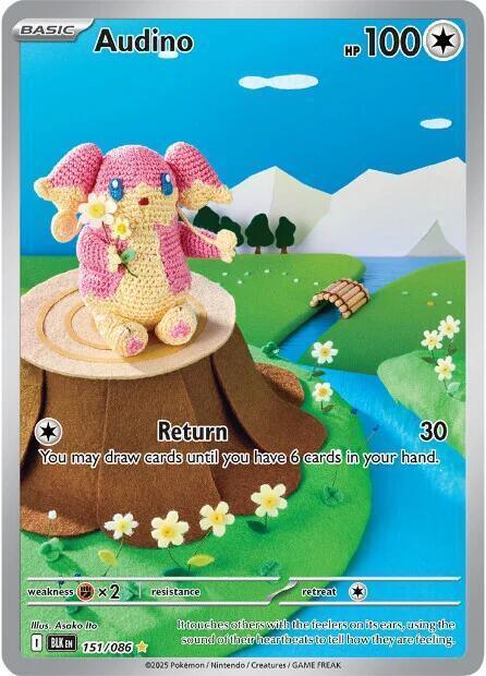 Audino (151/086) [Scarlet & Violet: Black Bolt]