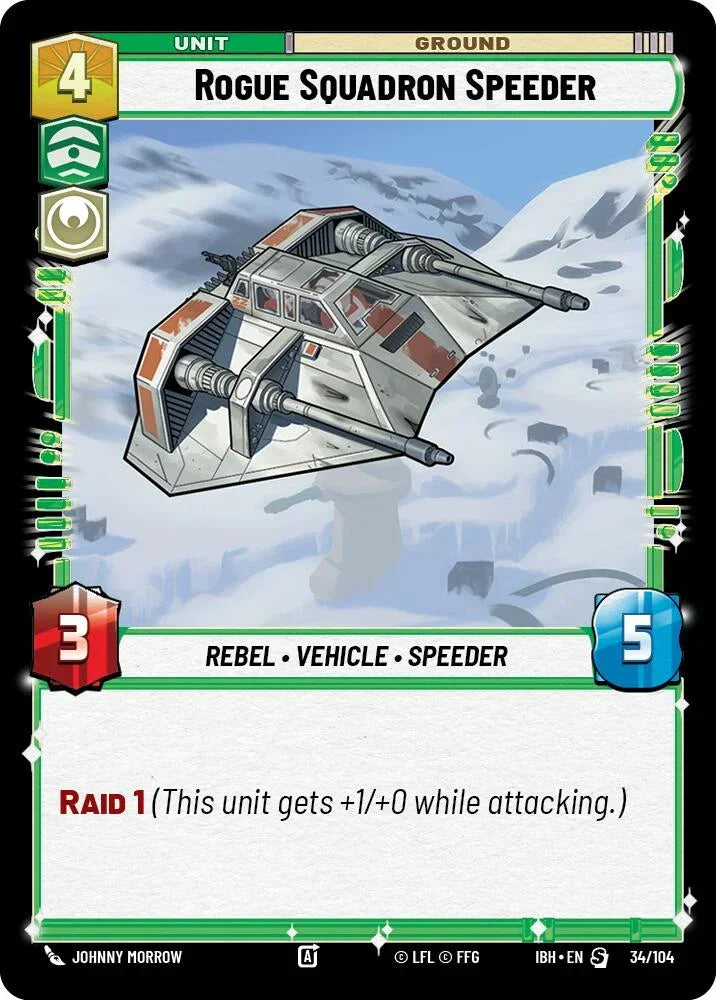 Rogue Squadron Speeder (34/104) (34/104) [Intro Battle: Hoth]