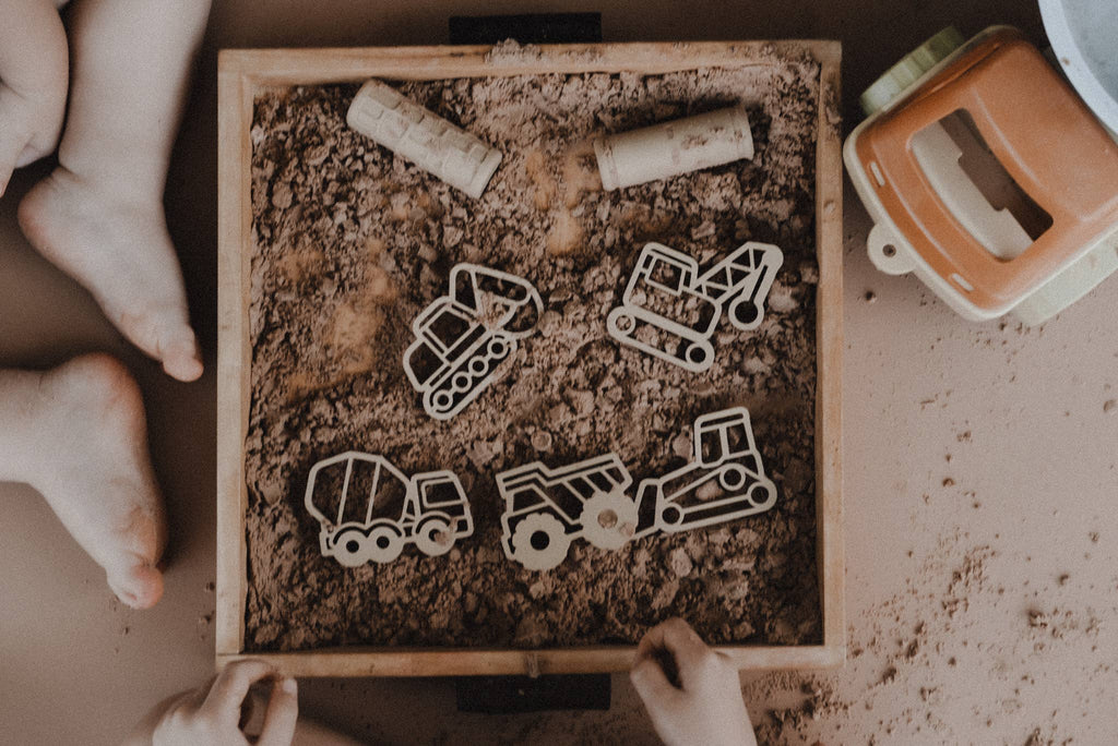 Construction Cutter Set - Eco Playdough Tool