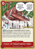 Color of Observation Haki [Legacy of the Master Release Event Cards]