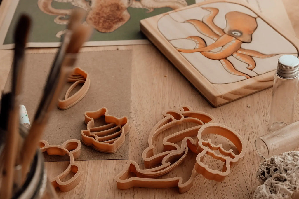 Under The Sea Cutter Set - Eco Playdough Tool