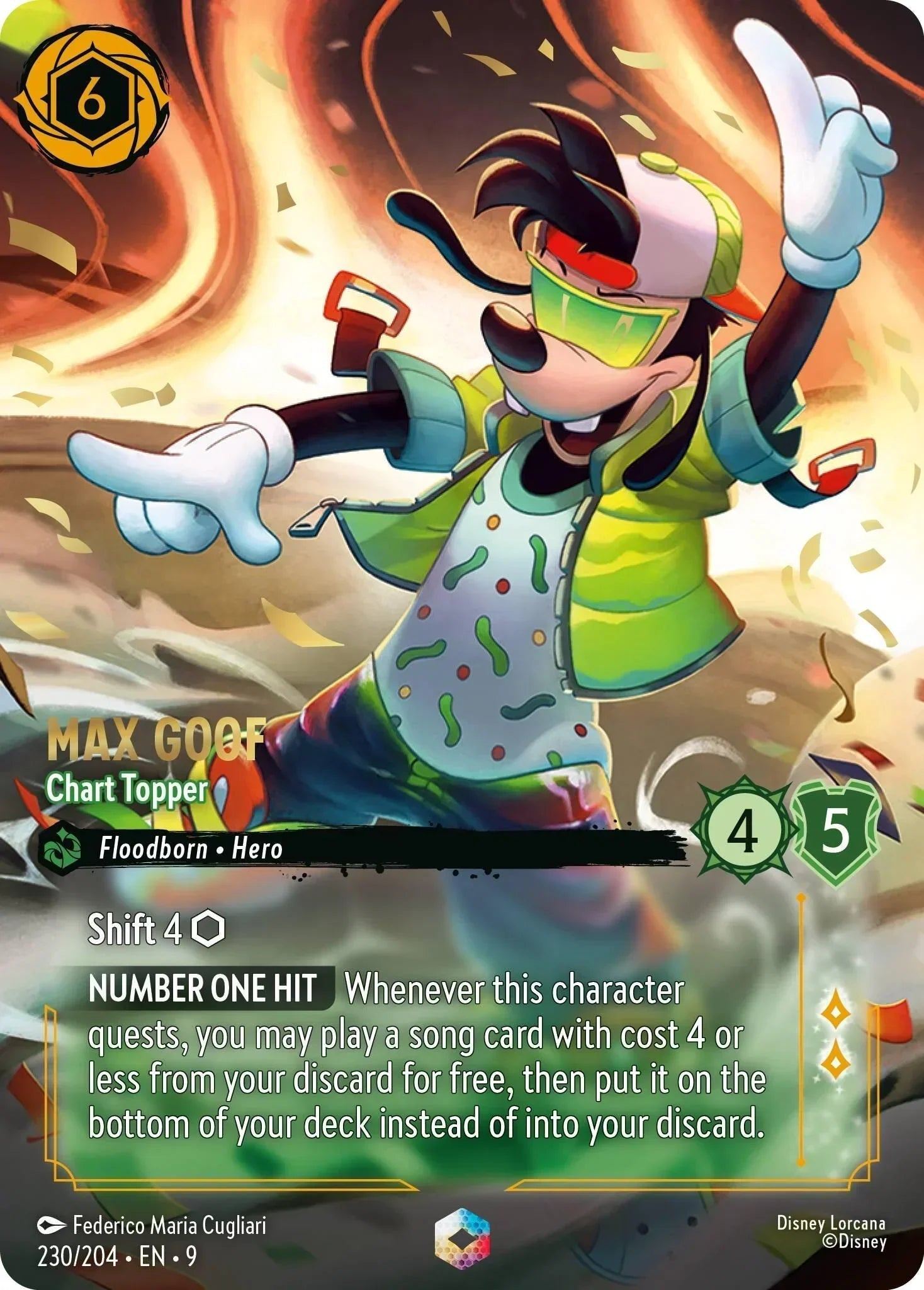 Max Goof - Chart Topper (Enchanted) (230/204) [Fabled]