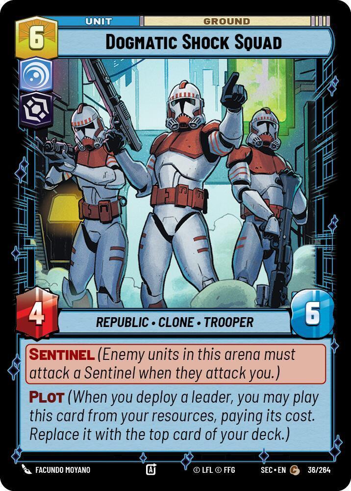 Dogmatic Shock Squad (36/264) (36/264) [Secrets of Power]