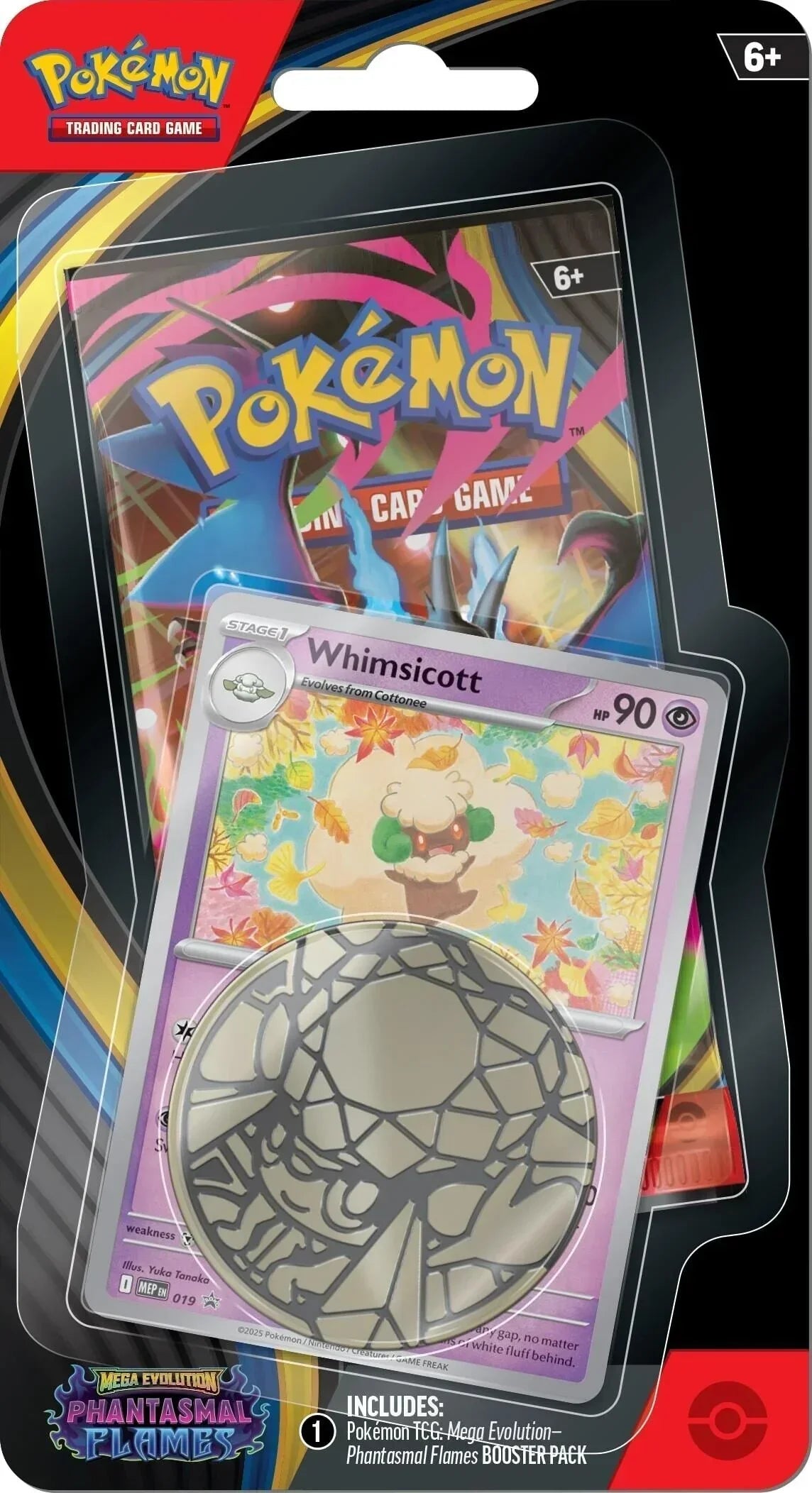 Mega Evolution: Phantasmal Flames - Single Pack Blister (Whimsicott)