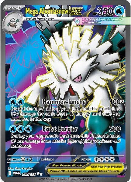 Mega Abomasnow ex (157/132) [Mega Evolutions: Base Set]