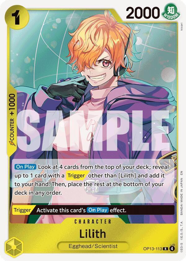 Lilith [Carrying On His Will]