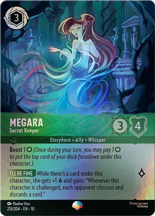Megara - Secret Keeper (Epic) (213/204) [Whispers in the Well]