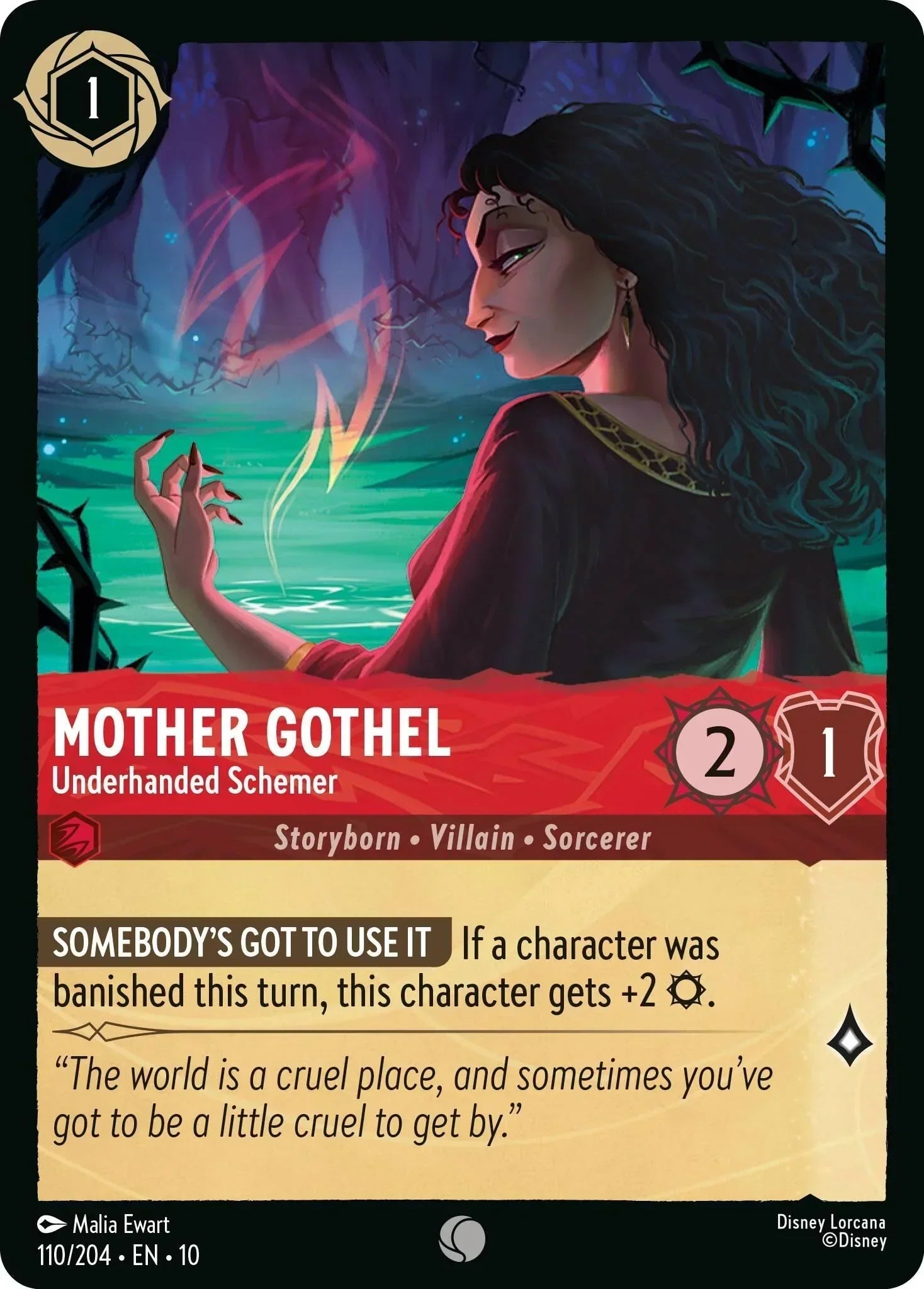Mother Gothel - Underhanded Schemer (110/204) [Whispers in the Well]