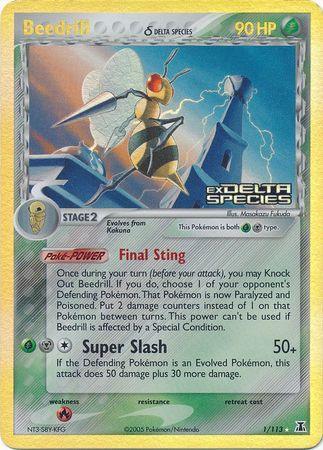 Beedrill (1/113) (Delta Species) (Stamped) [EX: Delta Species]