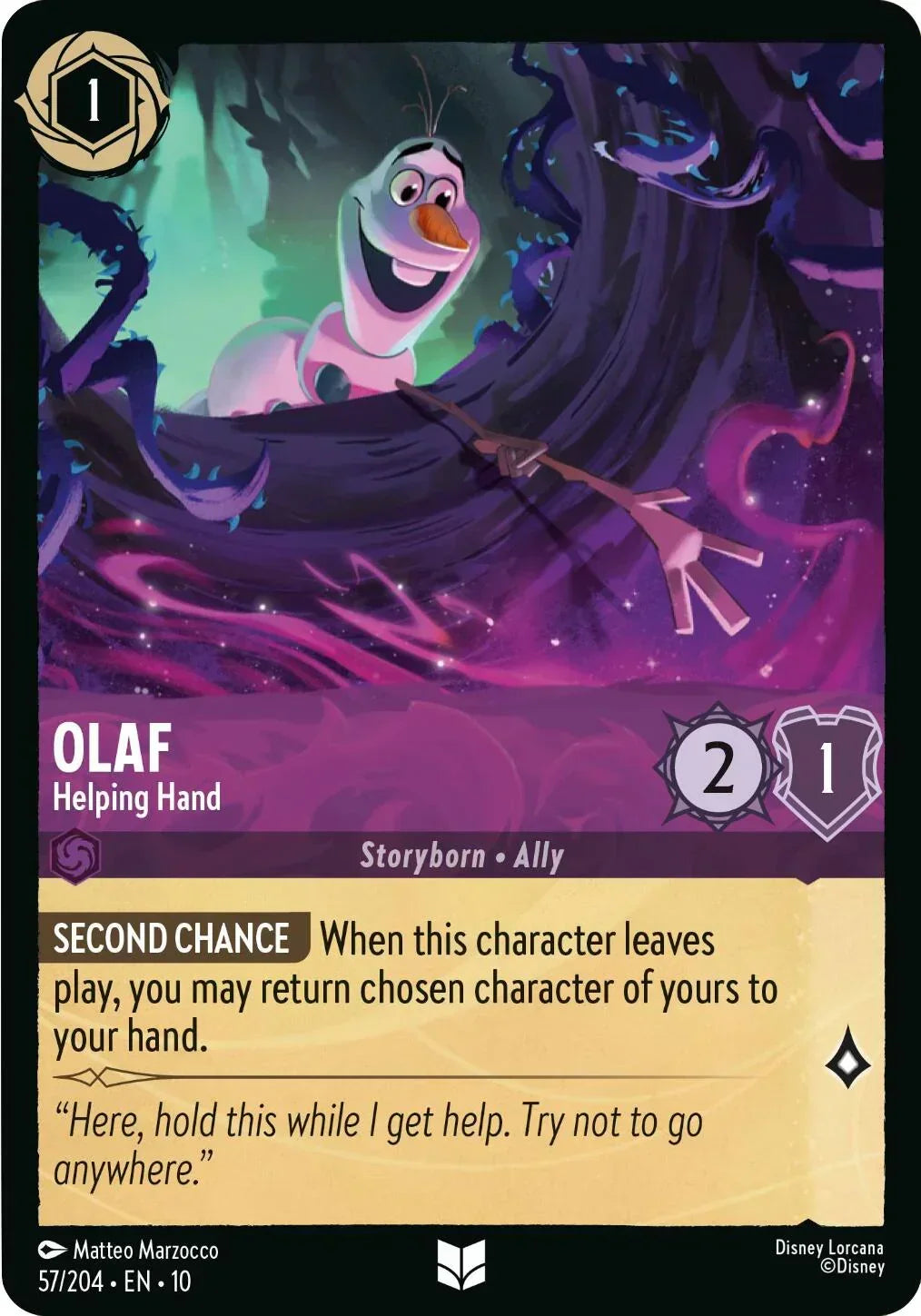 Olaf - Helping Hand (57/204) [Whispers in the Well]