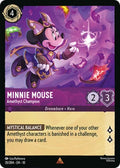 Minnie Mouse - Amethyst Champion (35/204) [Whispers in the Well]