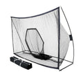 Golf Practice Net with Target & Swing Guide - 7x10 FT & 7x7 FT Driving Range Training Net, Easy Assembly, Indoor Outdoor Use, Professional Golf Training Aid for Backyard Home