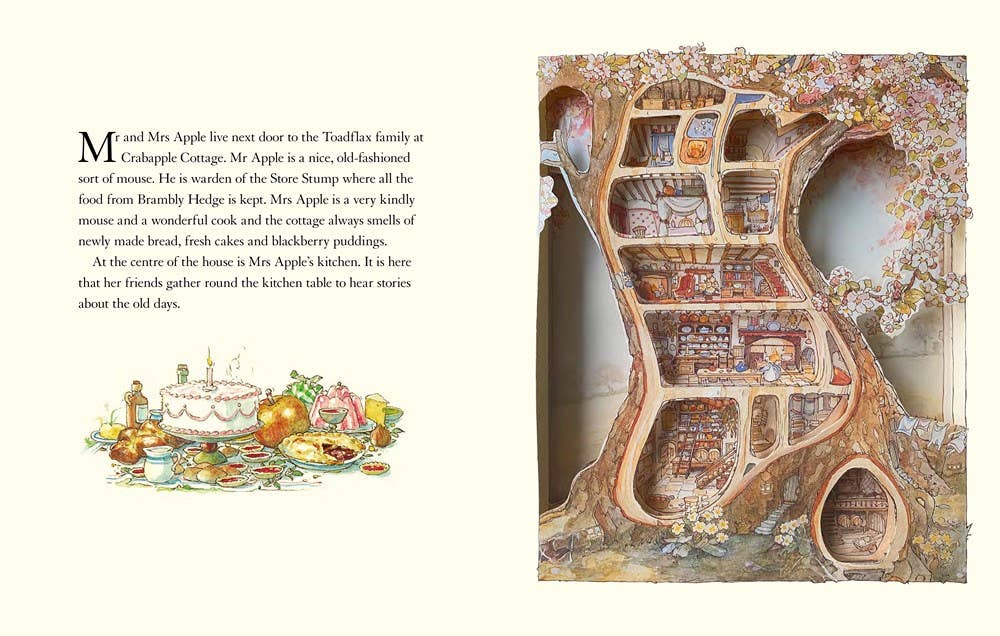 The Brambly Hedge Pop-Up Book by Jill Barklem
