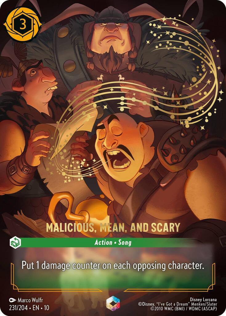 Malicious, Mean, and Scary (Enchanted) (231/204) [Whispers in the Well]
