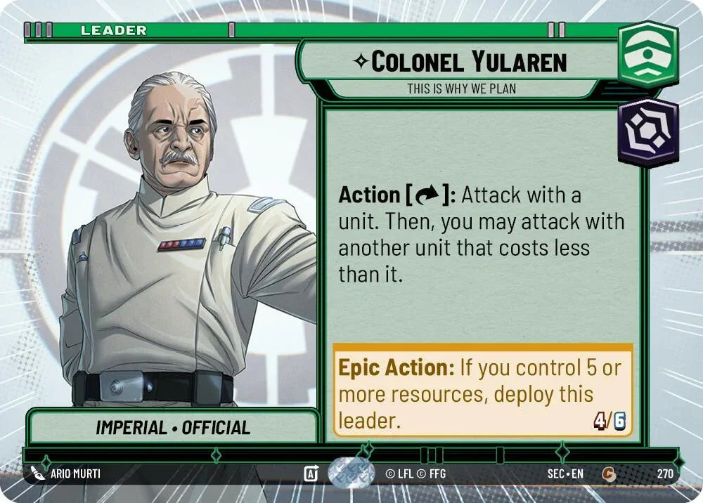 Colonel Yularen - This is Why We Plan (Hyperspace) (270) (270) [Secrets of Power]