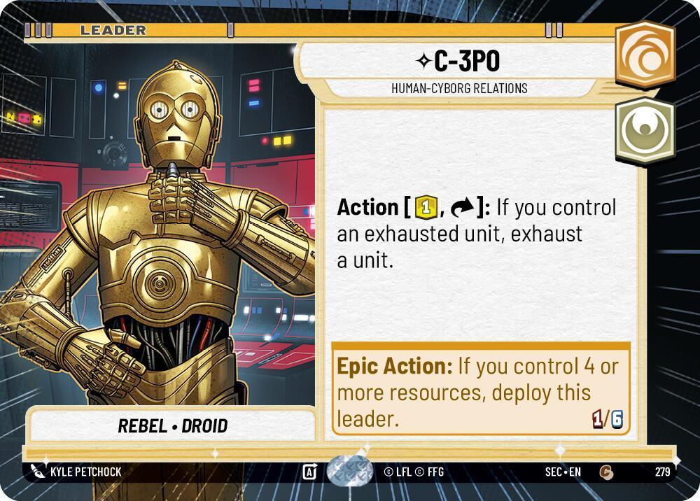 C-3PO - 3PO (279) - Human-Cyborg Relations (Hyperspace) (279) (279) [Secrets of Power]