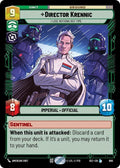 Director Krennic - I Lose Nothing But Time (Foil) (600) (600) [Secrets of Power]