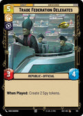 Trade Federation Delegates (701) (Foil) (701) [Secrets of Power]
