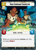 High Command Councilor (1005) (Hyperspace Foil) (1005) [Secrets of Power]