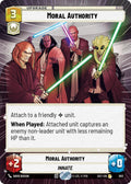 Moral Authority (1012) (Hyperspace Foil) (1012) [Secrets of Power]