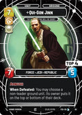 Qui-Gon Jinn - The Negotiations Will Be Short (Top 4) (66) (66) [Sector and Regional Promos: Season 1]