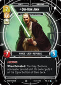 Qui-Gon Jinn - The Negotiations Will Be Short (64) (64) [Sector and Regional Promos: Season 1]