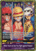 When You're at Sea You Fight against Pirates!! (2025 Pirates League Finals Textured Foil) [One Piece Promotion Cards]