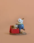 Wee Forest Folk Tiny Collectible - Christmas Critter (Not a Toy)