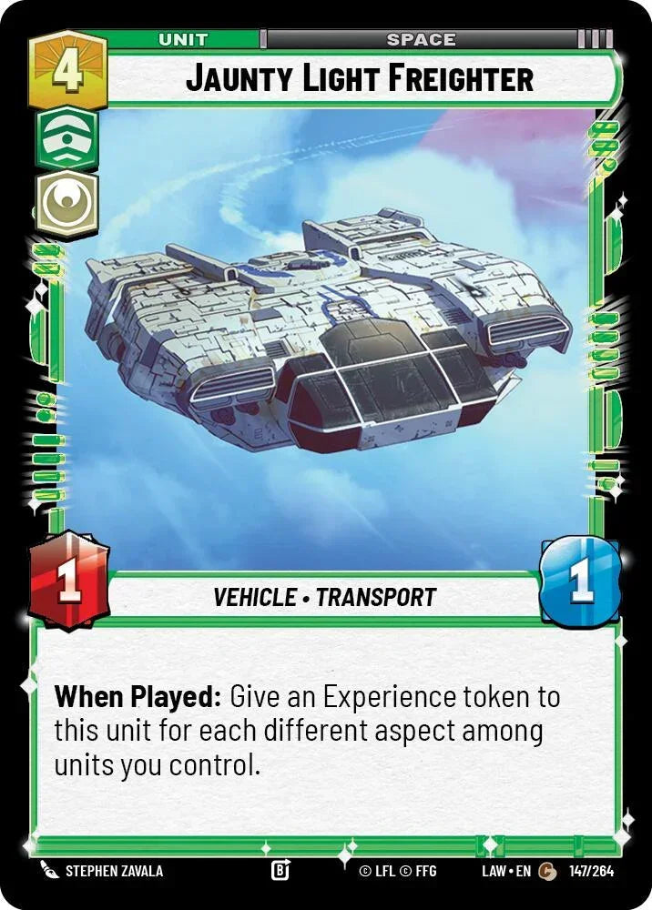 Jaunty Light Frieghter (147/264) (147/264) [A Lawless Time]