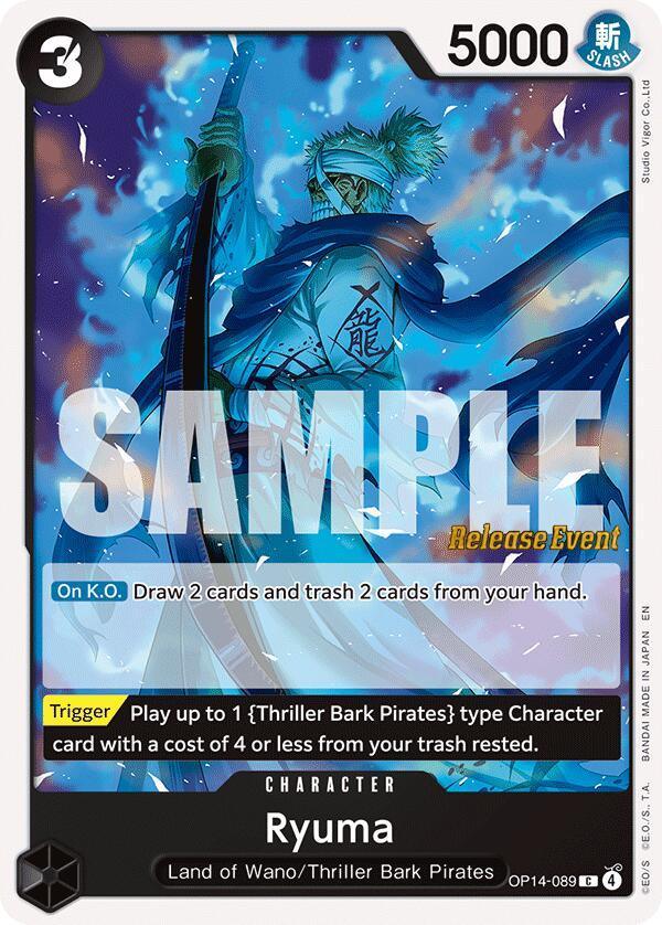 Ryuma [The Azure Sea's Seven Release Event Cards]
