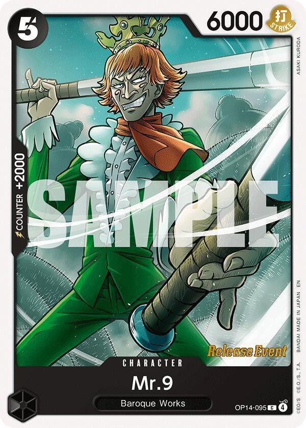 Mr.9 [The Azure Sea's Seven Release Event Cards]