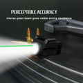 Laser Sight for Picatinny Rail Pistols – Green Red Blue Laser, CNC Aluminum, Low Profile, USB Rechargeable, 5-Hour Runtime, Fits Compact & Full-Size Handguns