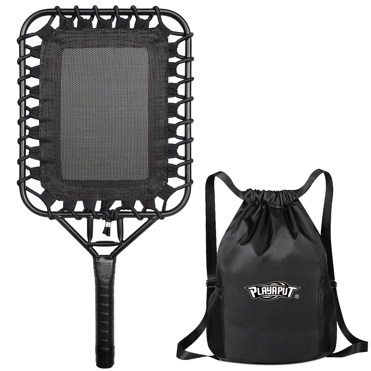 Baseball Softball Fungo Bat Racket for Coaches & Parents – 15 oz Lightweight Practice Bat for Hitting Grounders, Fly Balls & Fielding Drills with Large Shoulder Bag Included