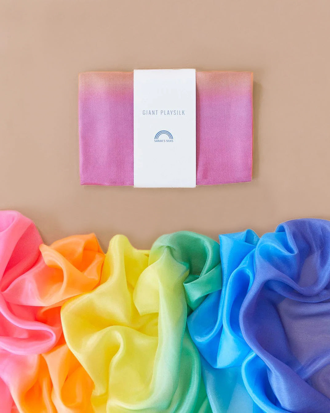 Sarah's Silks Giant Playsilk - Rainbow