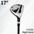 Golf Hybrid Club for Men | Right Hand, Carbon Fiber Shaft, 17°/20°/23°/26° Loft, S/R Flex – Max Distance & Forgiveness