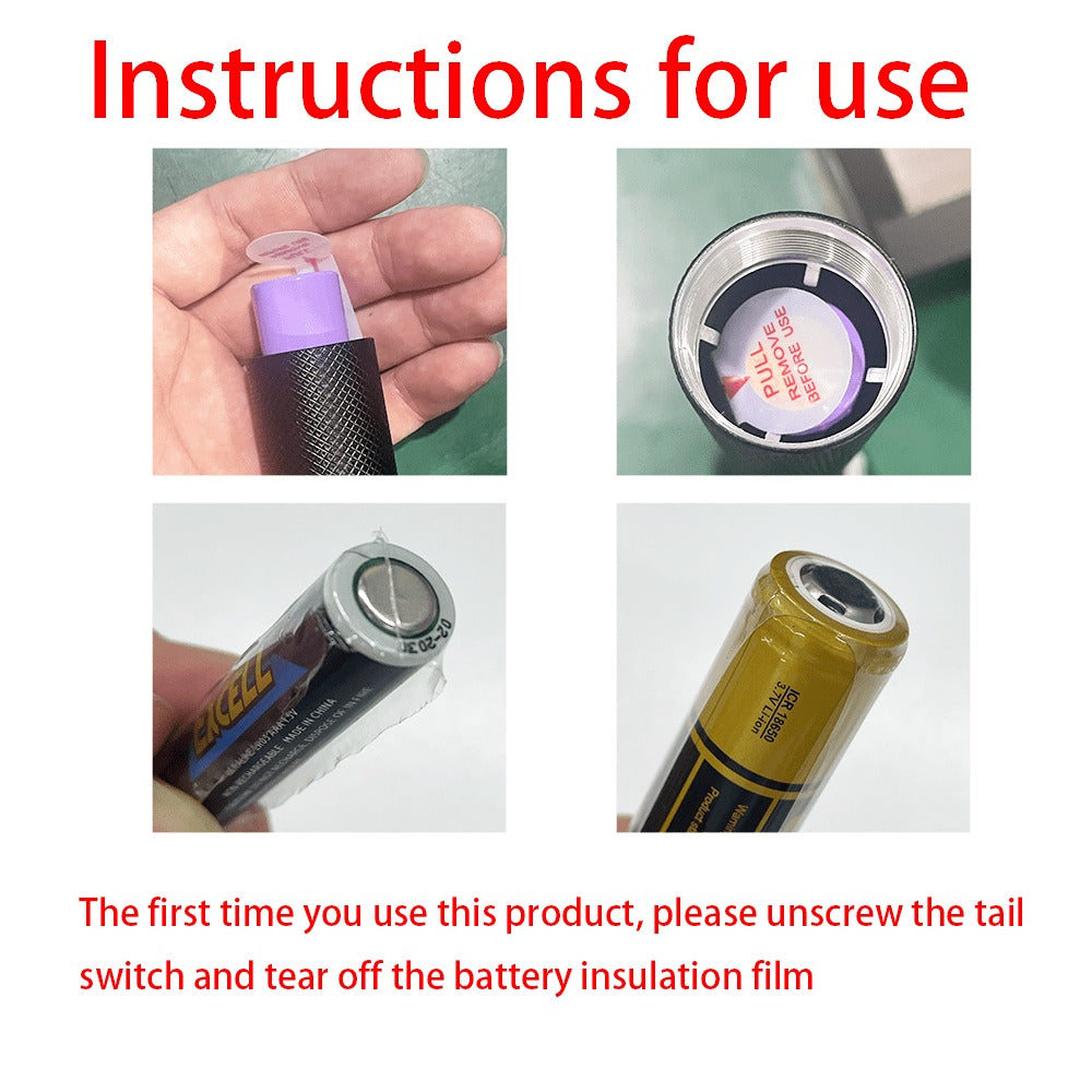 Magnetic EDC Flashlight Tank 007 E16 – Type-C Rechargeable Mini Zoomable LED Torch, Lithium Polymer Battery, Compact Aluminum Alloy Design for Outdoor & Indoor Use