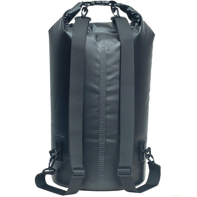 Waterproof Dry Bag Backpack 40L Roll Top Lock Closure PVC Floating Storage Bag for Kayaking Boating Swimming Hiking Camping Fishing Black Army Green Blue Yellow