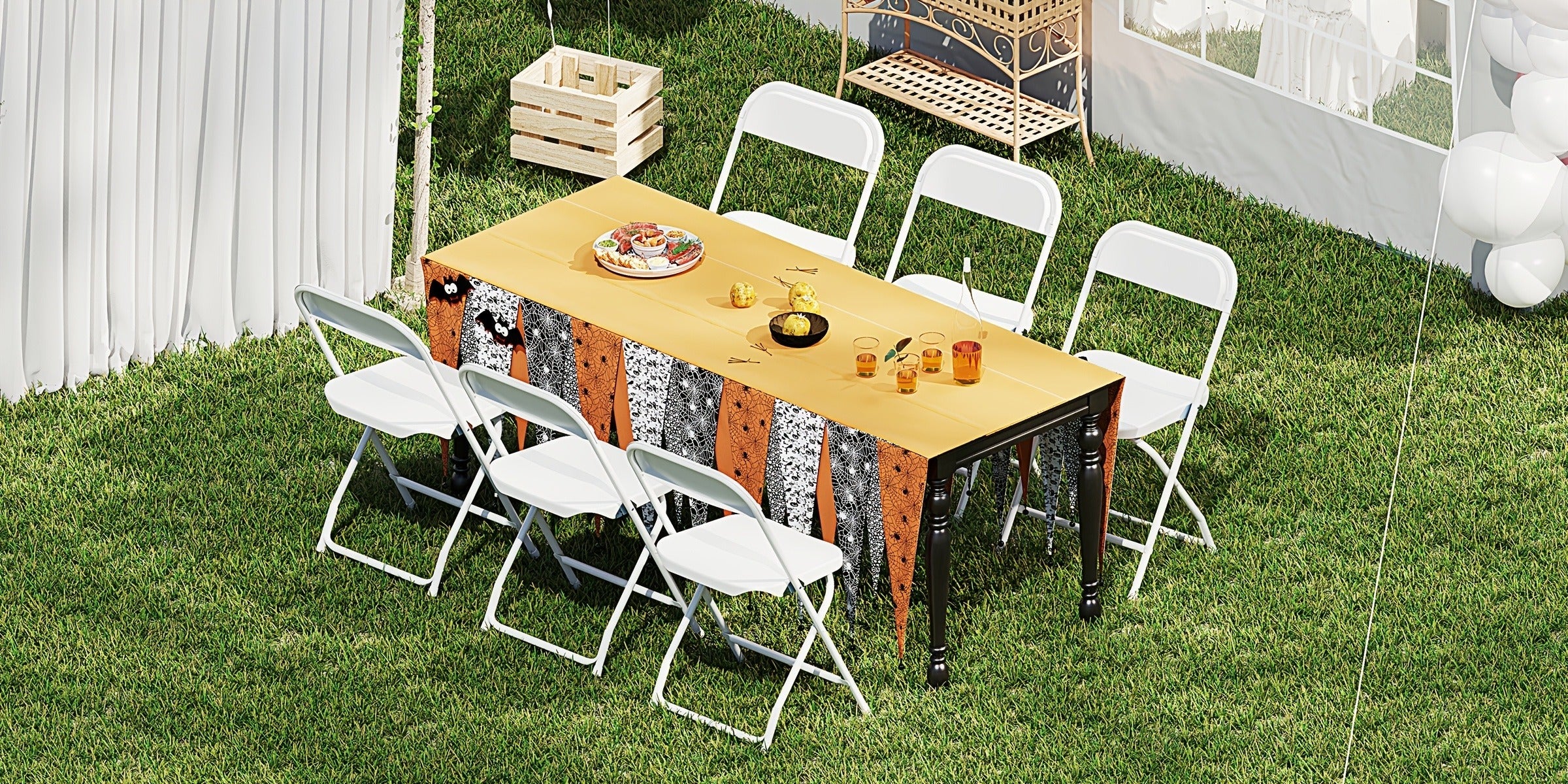 Commercial Folding Chairs Stackable – 350lb Heavy Duty Steel Frame, Weather Resistant Plastic, Indoor & Outdoor Event Seating – White or Black, 4 to 20 Pack for Weddings & Parties