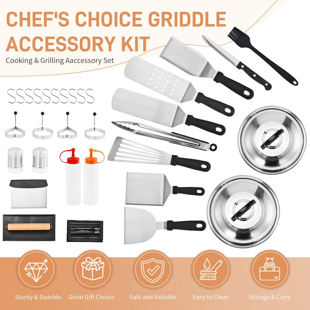 Backpacking Cookware Mess Kit 19/27pcs – Non-Stick Pot Pan Kettle with Stainless Steel Cutlery, Lightweight Camping Cook Set for Open Fire, Hiking & Outdoor Cooking